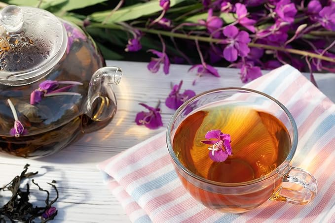 Siberian Fermented Wild Ivan Chai Loose Herbal Tea All Natural No Caffeine NET WT 1 LB (453G)