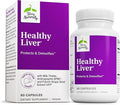 Terry Naturally Healthy Liver - Liver Function &amp Health Support Supplement - Cellular Health Support with Andrographis EP80 &amp French Grape Seed Extract - Gluten-Free Dietary Supplement - 60 Ca