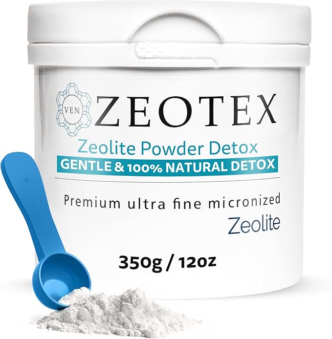 350g Zeolite Detox Powder – Clinoptilolite Supplement for Full Body Cleanse Gut Health Energy Immune &amp pH Support | Natural Mineral