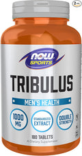 NOW Foods Tribulus 1000mg 45% 180 Tablets 2 Pack