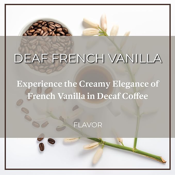 San Diego Coffee DECAF French Vanilla Medium Roast Whole Bean Coffee 16-Ounce Bag Café en grano tostado descafeinado