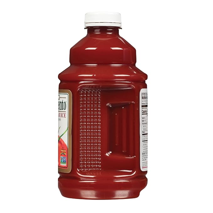 Sacramento Tomato Juice 46 oz Plastic Bottle (Pack of 2)