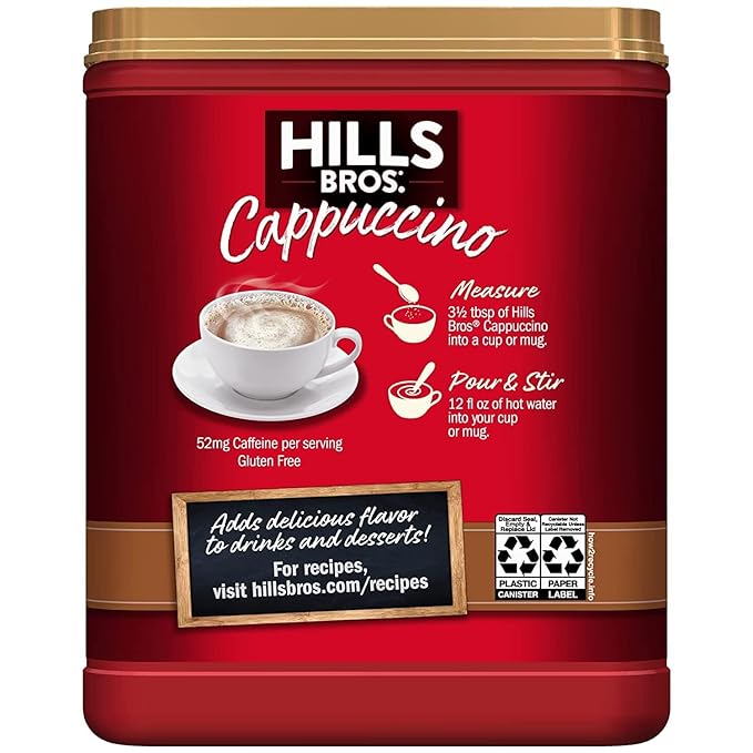 Hills Bros. Flavor Coffee (English Toffee 16 Ounce (Pack of 4)) 1.00 Pound (Pack of 4)