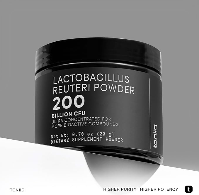 Lactobacillus Reuteri Powder – Ultra High Strength 200 Billion CFU Probiotic L Reuteri Supplement and Yogurt Starter – Third Party Tested Pure Single-Strain– Shelf-Stable – 20g