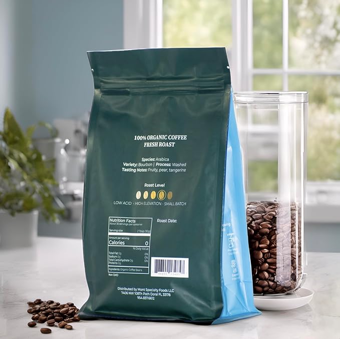 Mont Coffee - Pichincha Region | Latitude 0.0'00 | Specialty Single Origin Ecuadorian Arabica Coffee | Deluxe | Fresh Roast | Sourced Directly from Our Farms