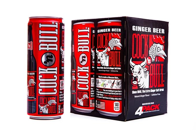Cock 'n Bull Ginger Beer 12/12 fl. oz. (355ml) Cans Case (12-Pack)