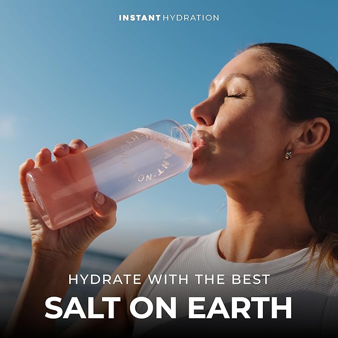 Instant Hydration Electrolytes Powder Packets - Paloma Electrolyte Drink Mix - Zero Sugar - Keto Vegan Gluten-Free Non-GMO - Boost Recovery Brain Health Muscle &amp Tissue Support- 30 Sticks