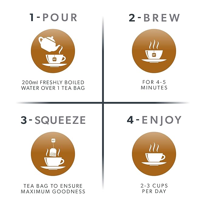 NUTRABOOST - Energy Tea | Focus Tea – Includes Astragalus Ashwagandha &amp Gotu Kola - Naturally Caffeine-Free and Sugar-Free - 60 Enveloped Tea Bags - by Nutra Tea - Herbal Tea - (3 Pack)