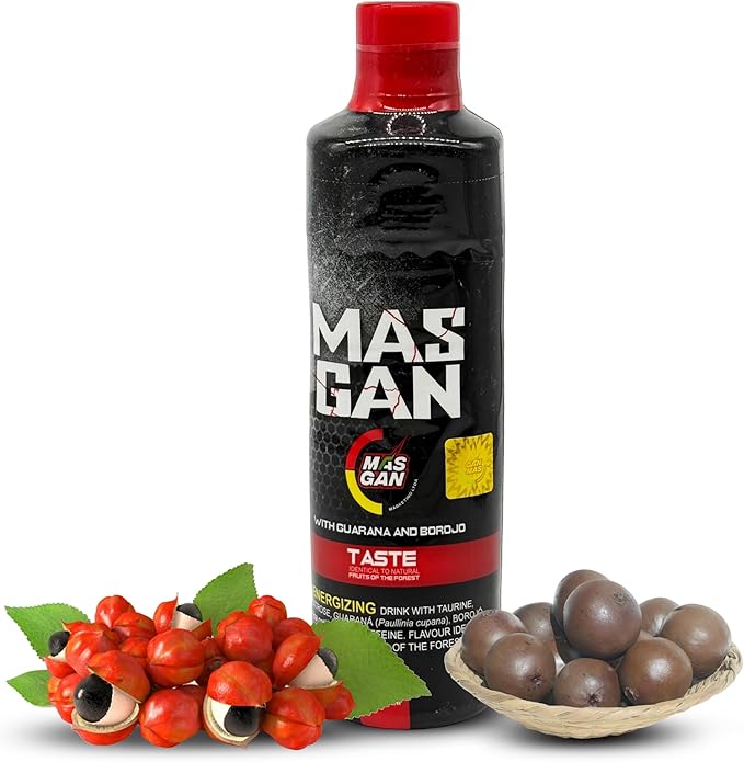 MasGan Multivitamin for Men and Women Liquid Energy Supplements. Formula for Fatigue and Tiredness. Include 1 Bottles (16.9 Oz).