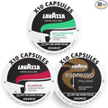 Lavazza K-Cups Variety Pack - Espresso-Italiano-Classico Medium Roast Espresso Pods Intense Flavor with Dried Fruit Notes Keurig Compatible - 24 each