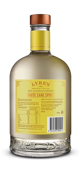 Lyre's White Cane Non-Alcoholic Spirit - White Rum Style | Award Winning | 700mL