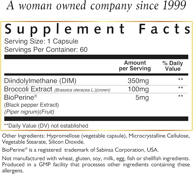 Cocó March DIM Supplement for Women – Supports Hormonal Balance Skin Care &amp Natural Estrogen Metabolism – Detox &amp Cell Health – Gluten Free Soy Free Dairy Free Vegan &amp Keto Friendly –