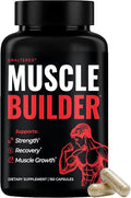 UNALTERED Anabolic Muscle Builder for Men - Growth Size Strength - Natural Muscle Building Supplement &amp Energy Booster - Tribulus Terrestris Ginseng Vitamin D3 Ashwagandha - 150 Capsules