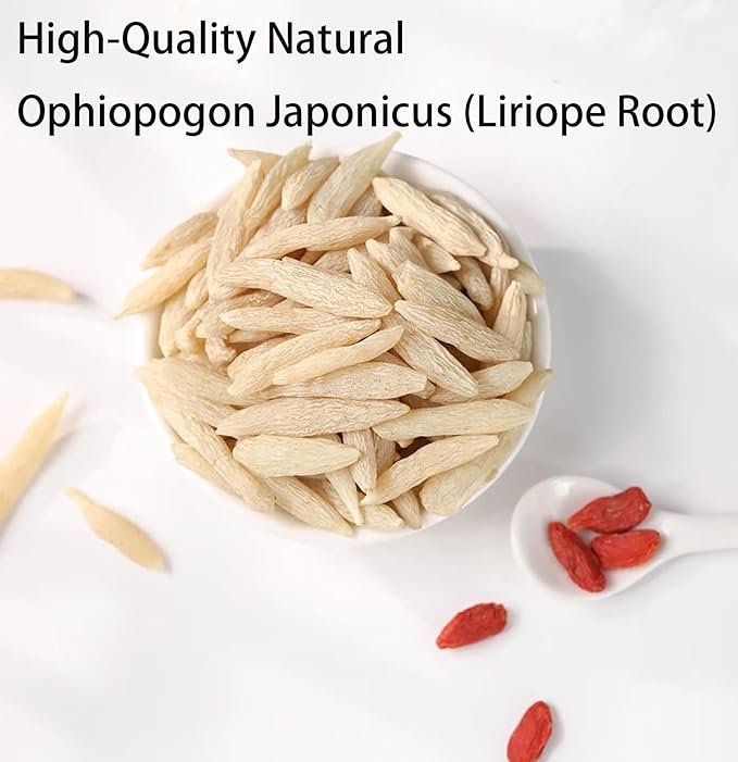 Ophiopogon Root Dried Liriope -10.58oz/300g-Pure Natural Chinese Herbal Medicine -Mai dong-麦冬- forTea-Soup (Ophiopogon Root)