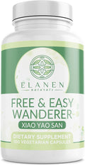 Elanen Naturals Xiao Yao San Free and Easy Wanderer Xiao Yao Wan Xiao Yao Pian 100 Vegetarian Capsules
