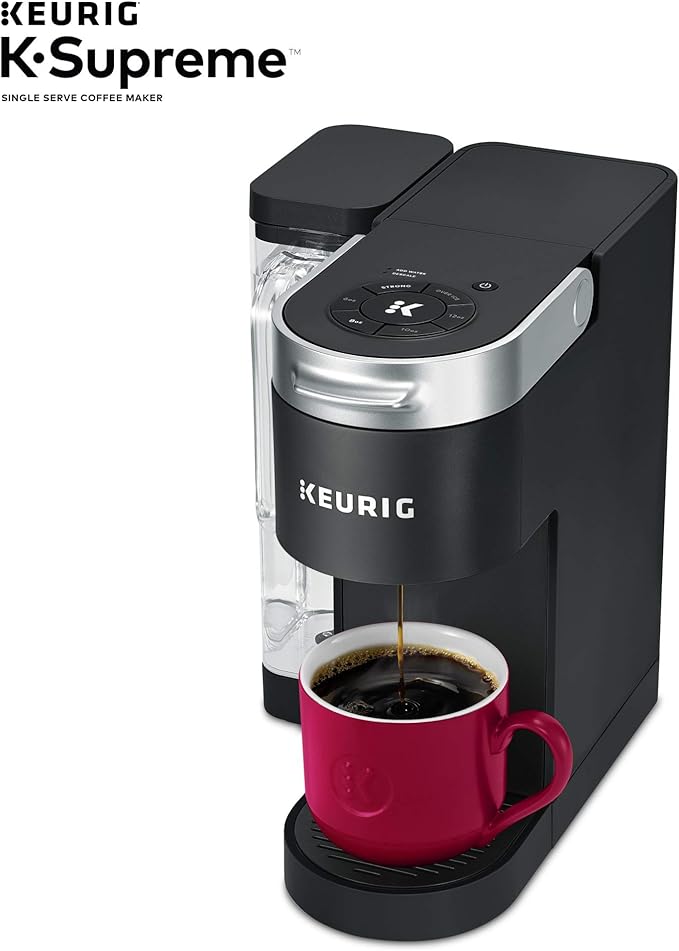 Keurig K-Supreme Single Serve Coffee Maker with Dunkin' Original Blend Medium Roast 60 K-Cup Pods