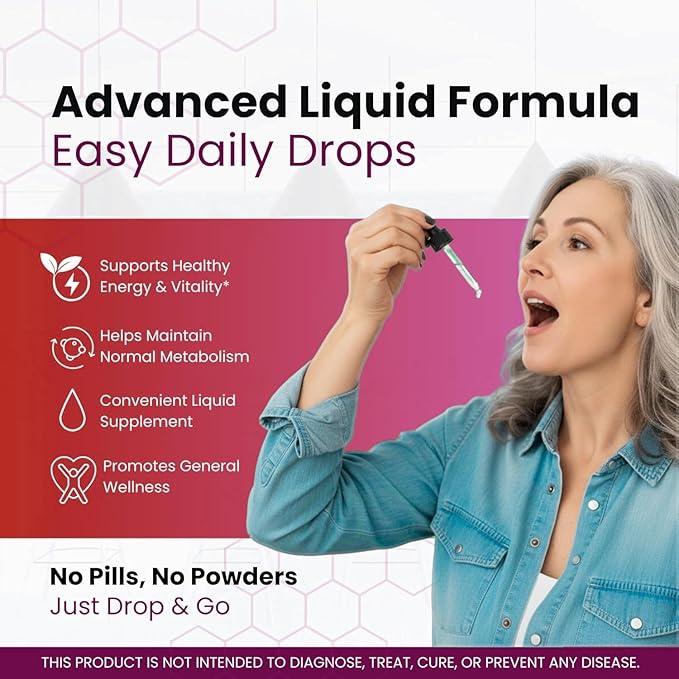 (2 Pack) Glyco Lean Drops - Official GlycoLean Advanced Liquid Supplement Drop Premium Formula - Maximum Strength All Natural Vitamins Support for Overall Health &amp Wellness 2 Bottles for 2 Month