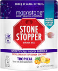 Stone Stopper Drink Mix Tropical Kidney Stone Prevention Calcium Oxalate Protector Alkali Citrate Support Developed by Urologists to Improve Hydration and Support Kidney Health 30 Day Supply