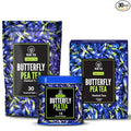 BLUE TEA – Combo - Butterfly Pea Flower Tea (30 Tea Bags) + Butterfly Pea Flower Tea (15 Tea Bags) + Butterfly Pea Flower Tea (0.88 Oz) – Herbal Tea - Gluten Free || Eco-Conscious Packaging||