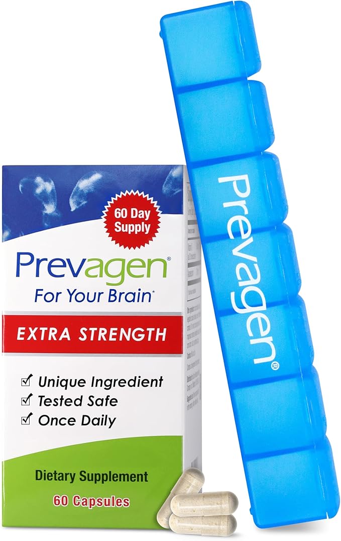 Prevagen Extra Strength - 60 Capsules (2 Month Supply) 20mg of Apoaequorin Plus Vitamin D3