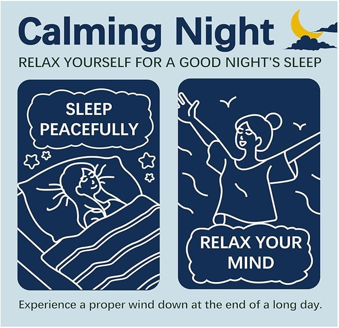 HerbLight Nighty Night Extra Tea – Valerian Root Chamomile &amp Lavender Sleep Blend. Extra Strength Caffeine-Free Herbal Tea for Deep Night-Time Rest 2 Pack (Total 30 Bags)