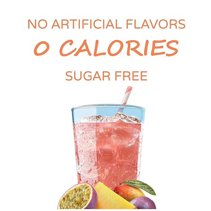 Crystal Light Liquid Variety Drink Mix 1.62 Fl Oz Mango Passionfruit Berry Sangria Tropical Coconut Blackberry Lemonade (4 Count)