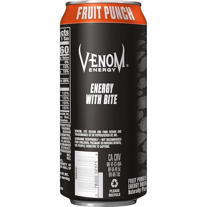 Venom Energy - Fruit Punch - 24PK
