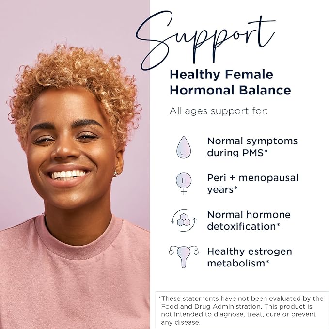 Designs for Health FemGuard + Hormone Balance for Women - DIM Black Cohosh Calcium D-Glucarate EGCg Green Tea Extract &amp Chaste Tree Supplement for Mood Support &amp Estrogen Metabolism (120 Ca