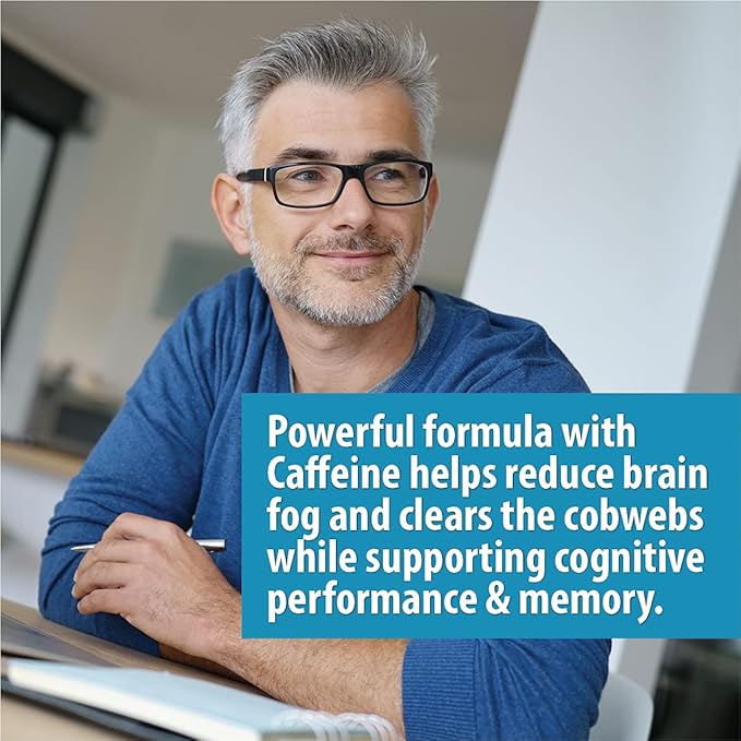 Brain Supplement / Brain Booster Supplement for Focus Memory Clarity Energy Work as Caffeine Brain Booster/ Brain Supplements for Memory &amp Focus for Brain Fog Brain Boost &amp Brain Support (