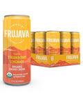 Organic Energy Drink Sunrise Strawberry Lemonade 80mg Natural Caffeine 3g Prebiotic Fiber 12oz Can Powered by Coffee Fruit Organic Low Calorie Adventure Energy (Pack of 12)