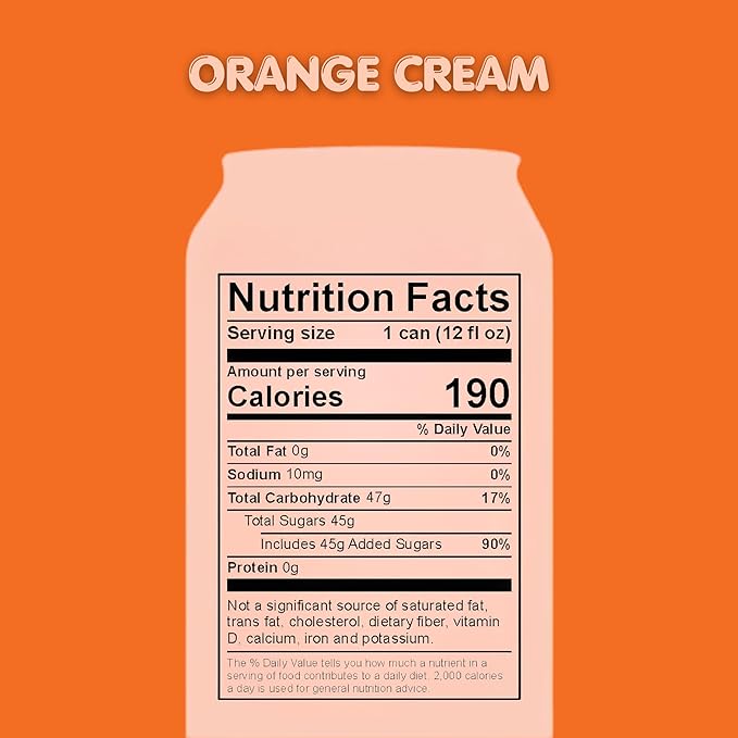 Shonen Soda - Orange Cream | 12 Fl Oz Can | 12-Pack