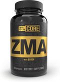 5% Nutrition Core ZMA (with Boron) | Promotes Recovery by Restoring Levels of Zinc Magnesium &amp Vitamin B-6 (90 Capsules)