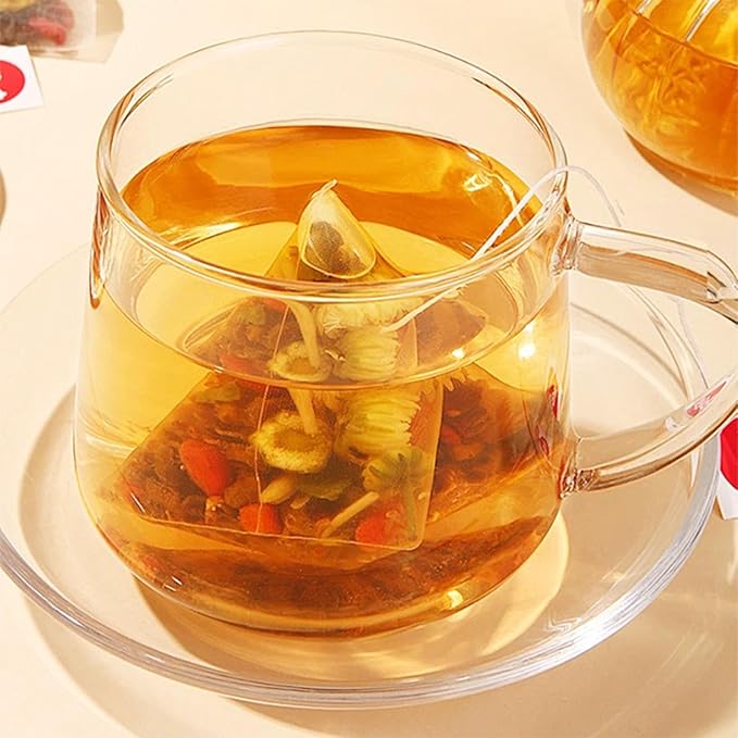 Cooling Herbal Tea Chicory and Gardenia Tea with ChicoryGardeniaOrange Peel &amp ChrysanthemumQuick &amp Refreshing (90PCS)
