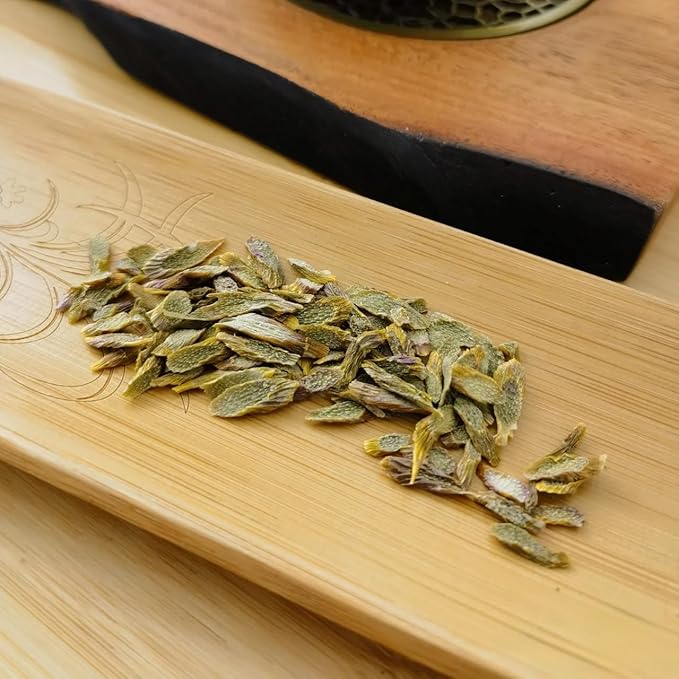 Sliced Dendrobium Branches 7.05 oz Can Dried Dendrobium Candidum Tie Pi Shi Hu Herba Dendrobium Officinale (Cultivated) 石斛