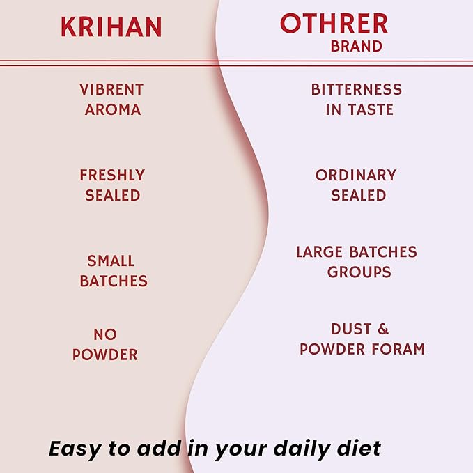 KRIHAN Organic Arjuna Herbal Tea – 40 Tea Bags (80g) | Terminalia Arjuna for Heart Health Blood Pressure &amp Cardiovascular Support | Caffeine-Free Non-GMO Plant-Based Arjun ki Chaal Tea