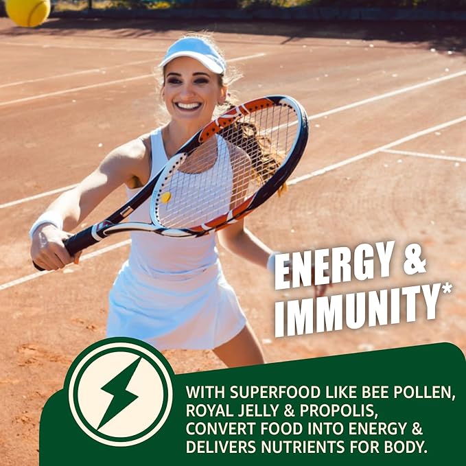 Digestive Health &amp Weight Bee Pollen Organic 1000mg w/Probiotics Prebiotics &amp Turmeric Bee Pollen Gummies Rich in B-Vitamin Antioxidants Amino Acids for Digestive Weight &amp Energy