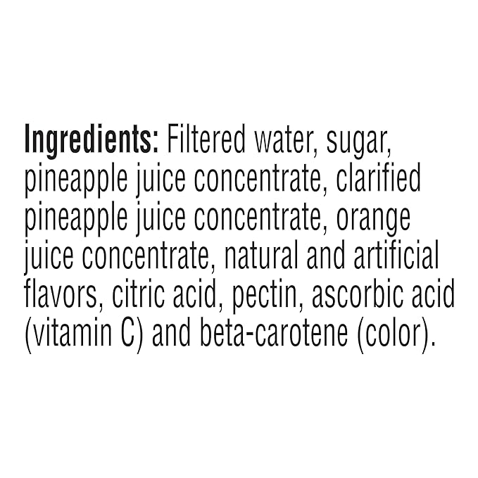 Tropicana Juice Drink 15.2 Bottles Pineapple Orange 15.2 Oz (Pack of 12)