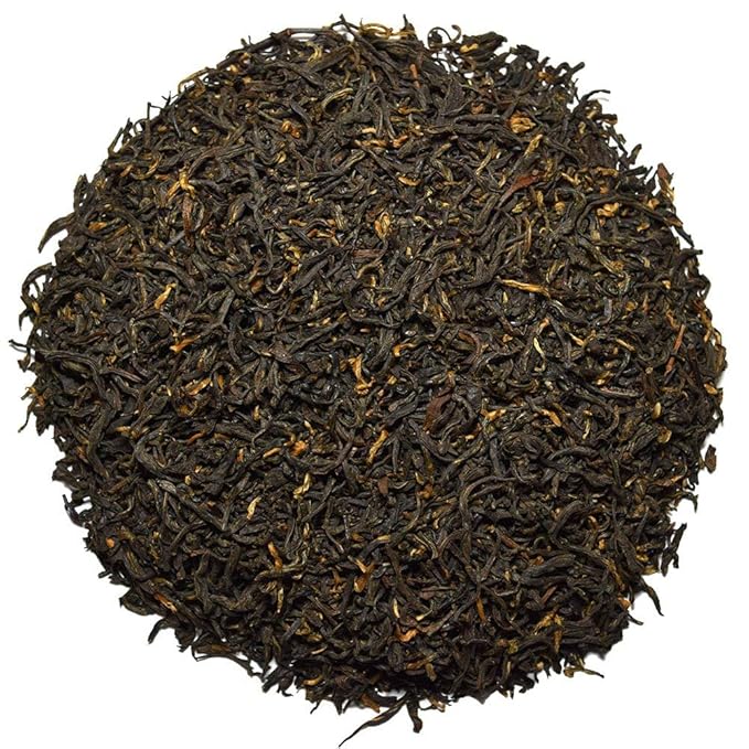Organic Positively Tea Company Golden Monkey Black Tea Loose Leaf 16 Ounce