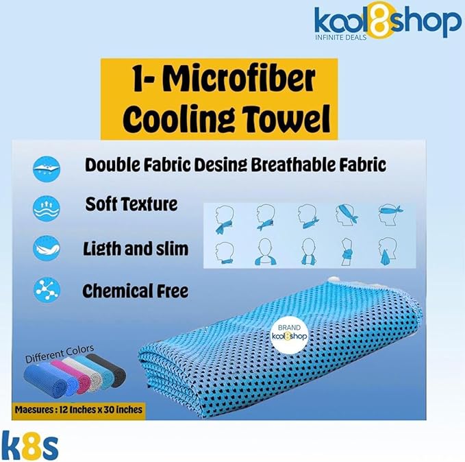 Electrolit Berry Bliss Hydration Drink with Electrolytes 21 fl oz Plastic Bottles 9 Pack + 1 Microfiber Cooling Towel by KOOL8SHOP Infinite Deals