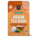 FGO Organic Assam Tea 100 Count Eco-Conscious Black Tea Bags Resealable Bag Packaging May Vary (Pack of 1)