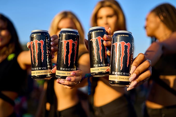 Monster Energy Reserve Orange Dreamsicle Energy Drink 16 Ounce | Pack of 15
