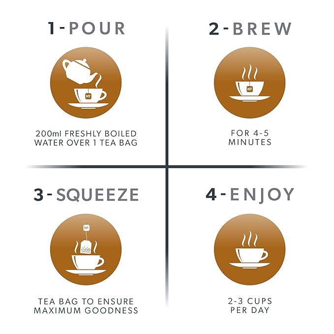 NUTRABOOST - Energy Tea | Focus Tea – Includes Astragalus Ashwagandha &amp Gotu Kola - Naturally Caffeine-Free and Sugar-Free - 60 Enveloped Tea Bags - by Nutra Tea - Herbal Tea - (3 Pack)