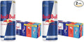 Red Bull Energy Drink Variety Pack Red Bull Sugarfree and Red Edition and Energy Drinks 8.4 Fl Oz 12 Cans (Pack of 2)