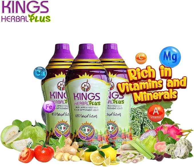 Plus Food Supplement 1000ml Fruits Herbs &amp Vegetable Fusion (1 Bottle)