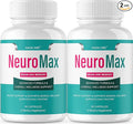 (2 Pack) Neuromax Capsules – Advanced NeuroMax Brain and Memory Male Neuro Max Supplement Formula Boost Brain Cognitive Support Performance Active Memory for Men and Women 120 Capsules for 2 Months