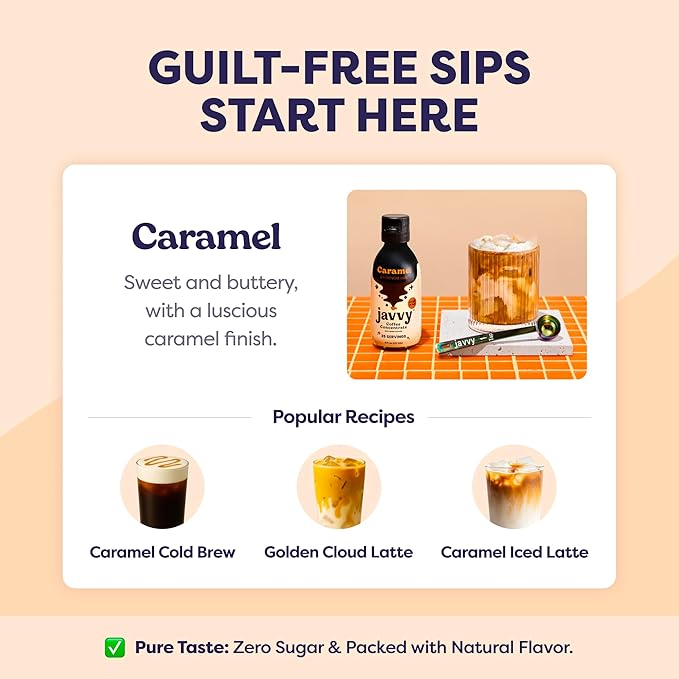 Coffee Concentrate - Cold Brew Coffee Perfect for Hot or Iced Instant Coffees Hot Drinks Cold Brew Concentrate 3 Pack - Caramel