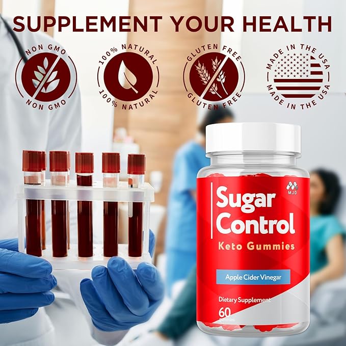 SugarControl Keto Gummies Official SugarControl Gummys with All Natural Ingredients Advanced Apple Cider Vinegar Gummy for Health and Wellness Support Max Strength Vitamin Supplement (60 Gummies)