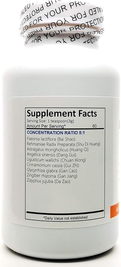 Double Harmony Decoction Extract Powder Tea 180g (Shung He Tang) Ready-To-Drink 100% Natural Herbs