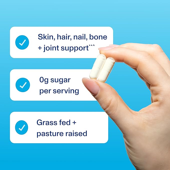 Vital Proteins Collagen Peptides Capsules for Women Collagen Supplement 360 Capsules
