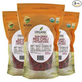 McCabe Organic Sun-Dried Red Chili Pepper - Dried Korean Variety Chili Peppers | Rich with Vitamin D &amp Minerals | USDA and CCOF Certified | Product of USA | 50g (Korean Variety) Pack of 3.